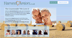 Desktop Screenshot of harvestseniors.co.uk
